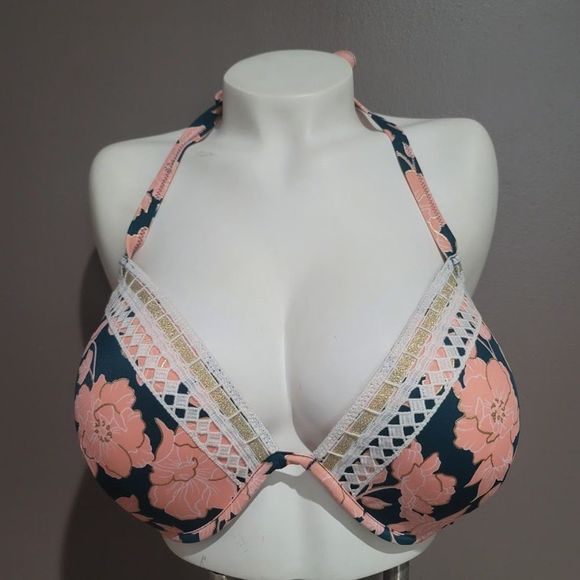 Shade & Shore Bikini Top Blush Peach - Picture 2 of 9